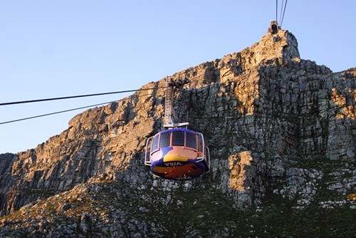 Table Mountain tour in cable cart in CPT